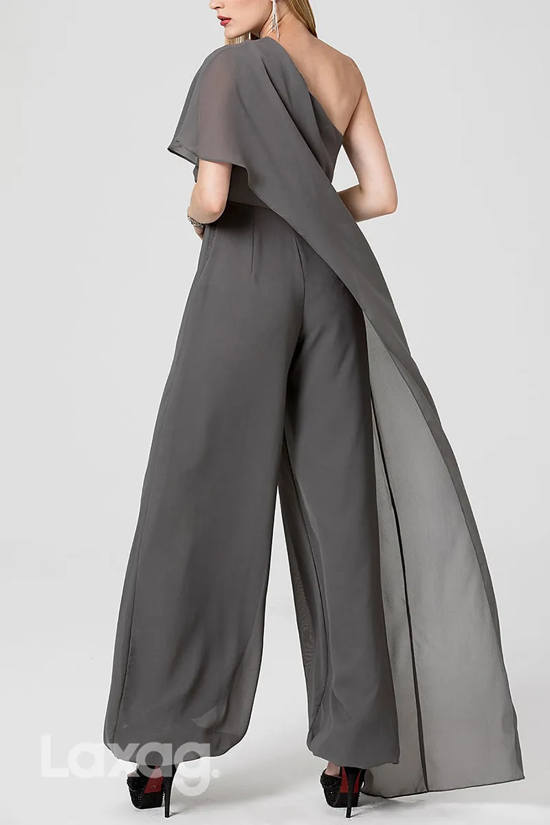 22527 - Elegant Two-Piece Suit Floor-Length Chiffon Mother Of the Bride Dress