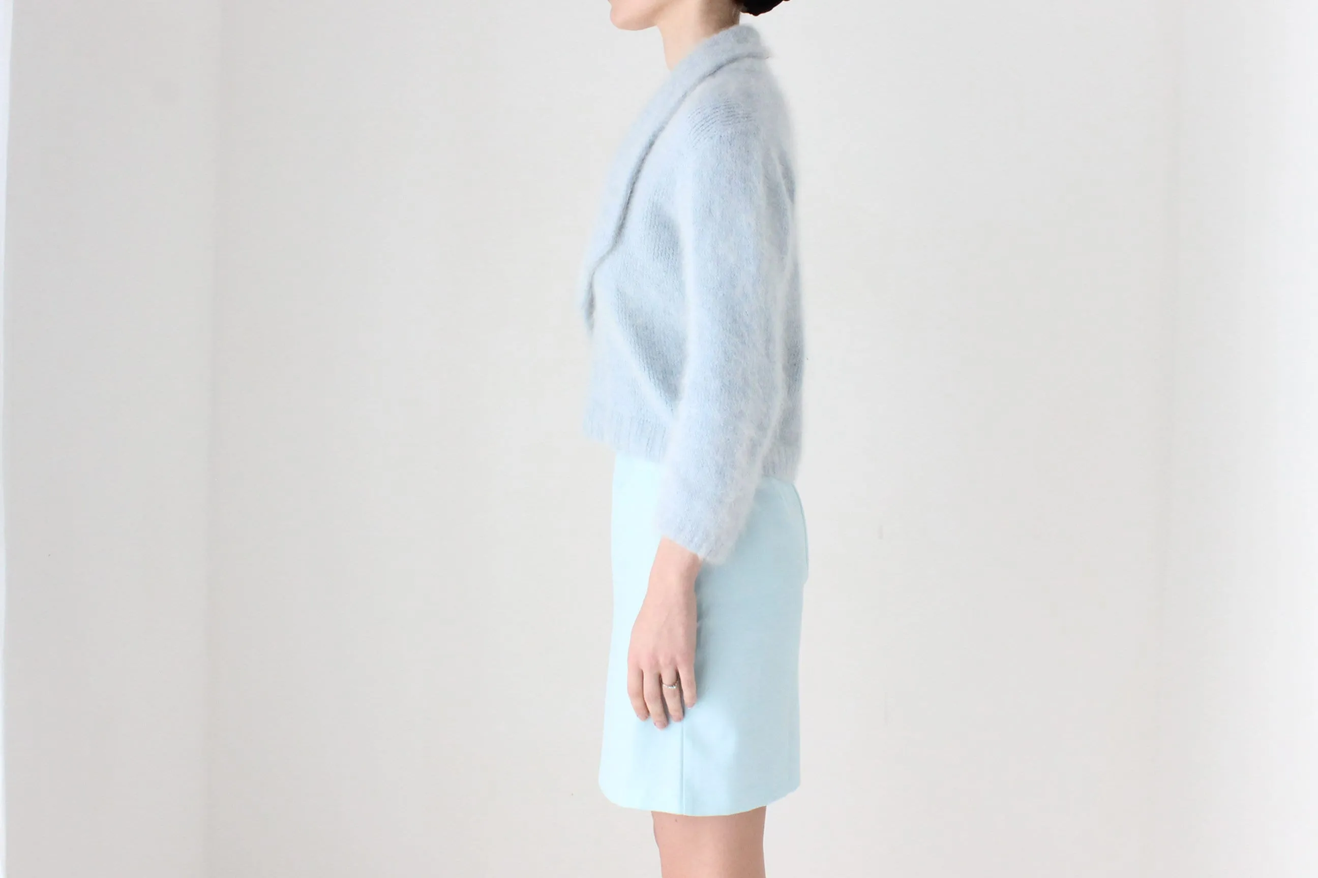 BALLETCORE Divine 80s Soft Angora Cropped Sweater
