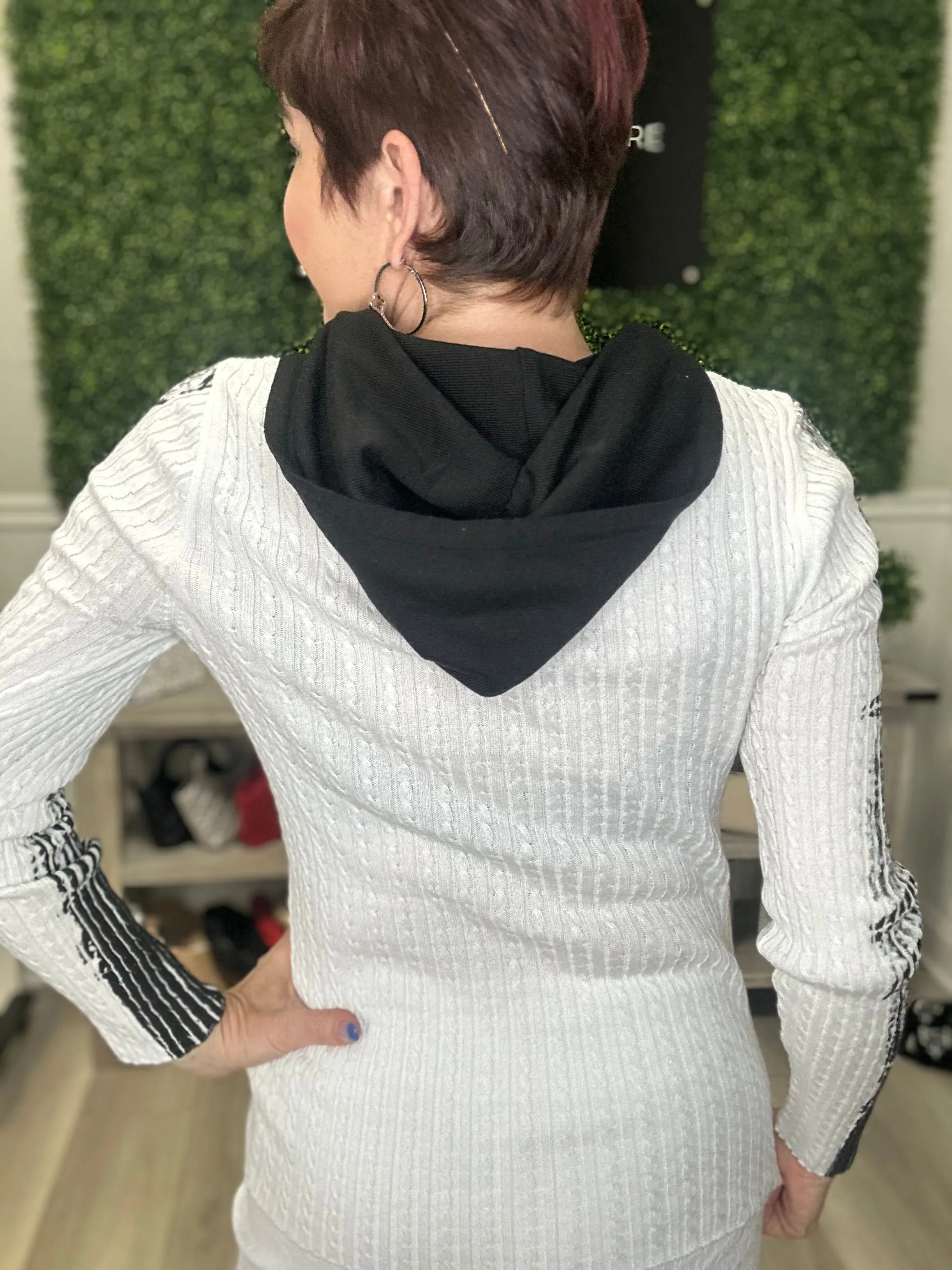 Braided Hoodie