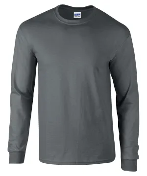 Charcoal*† - Ultra Cotton™ adult long sleeve t-shirt