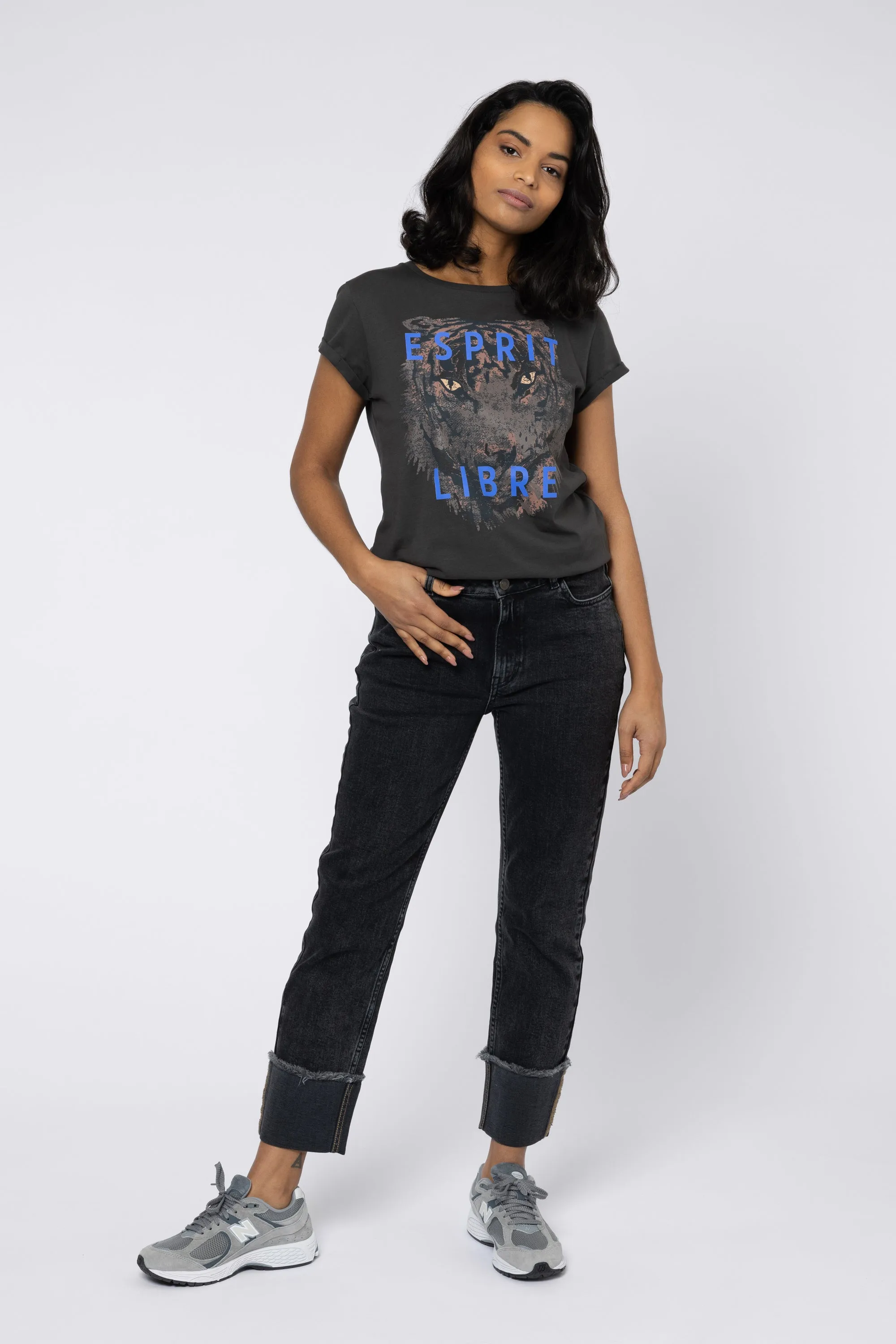Espirit Libre Tiger T-Shirt Neat Fit