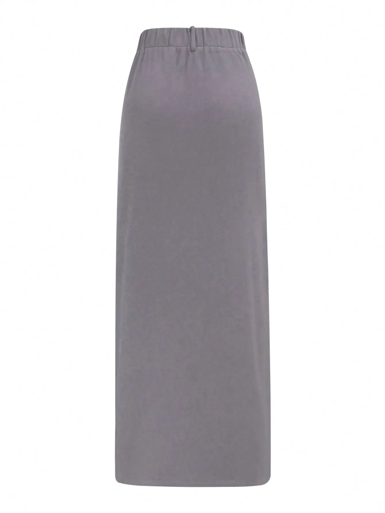 Korean Sleek Slit Skirt