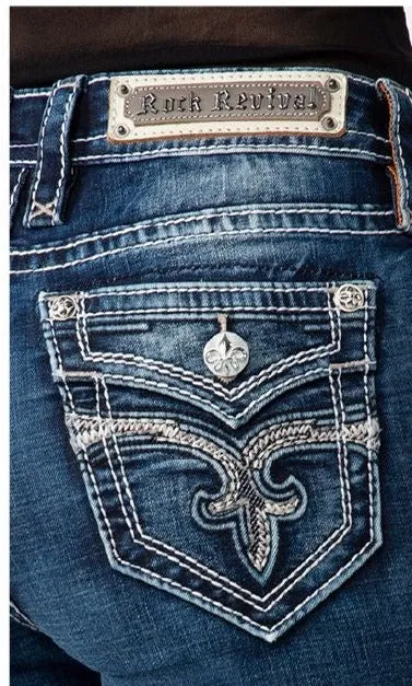 Rock Revival Sepia Straight Leg Jeans