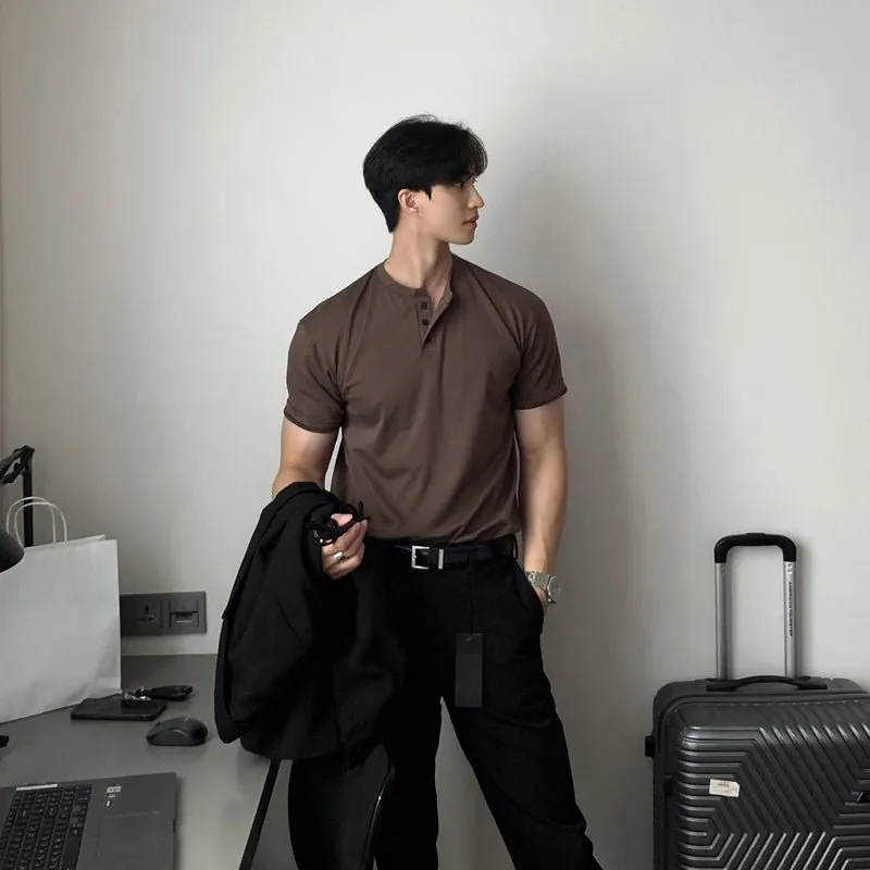 Simple Henry T -shirt or1876