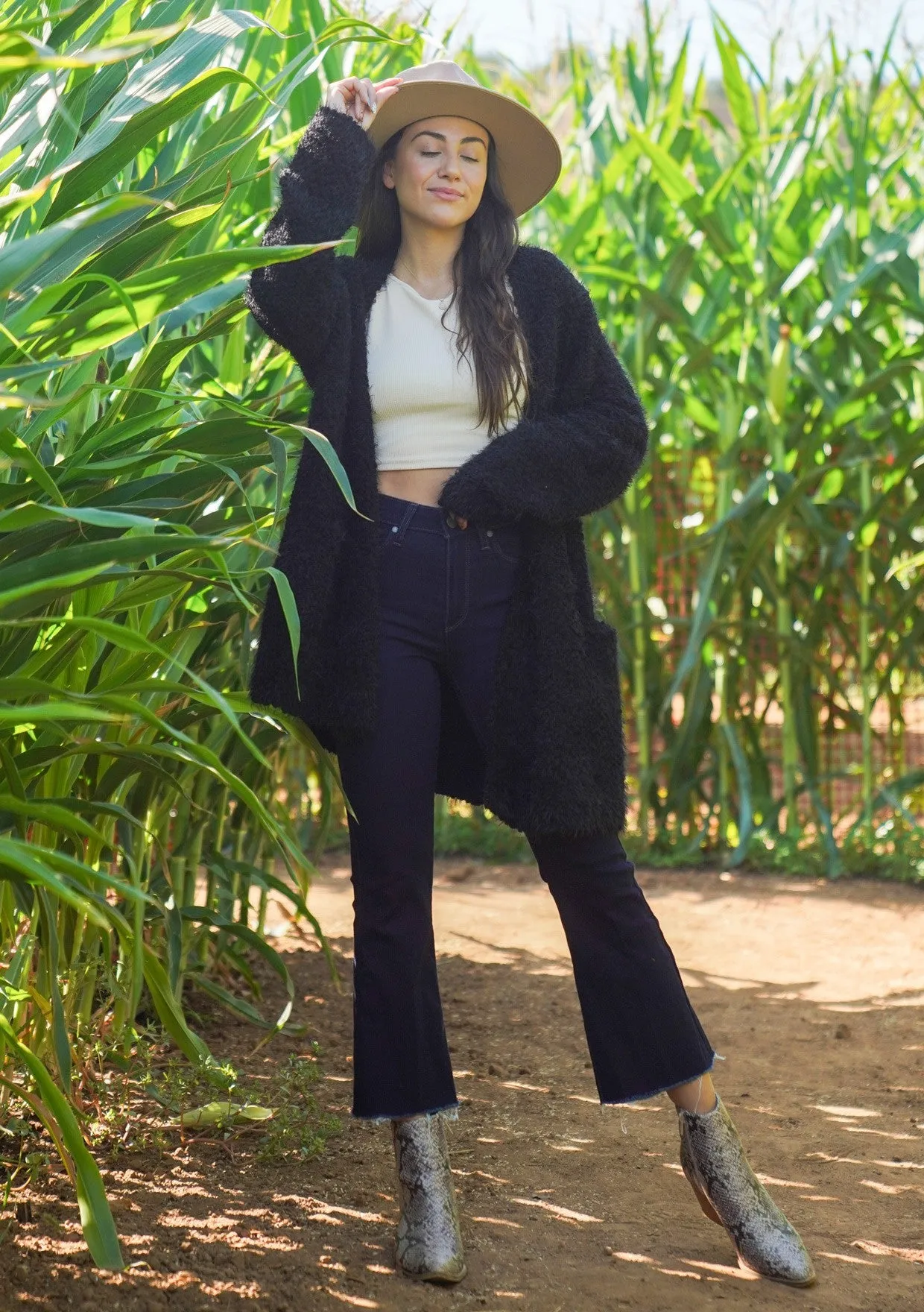 Super Soft Long Sleeve Cardigan Sweater