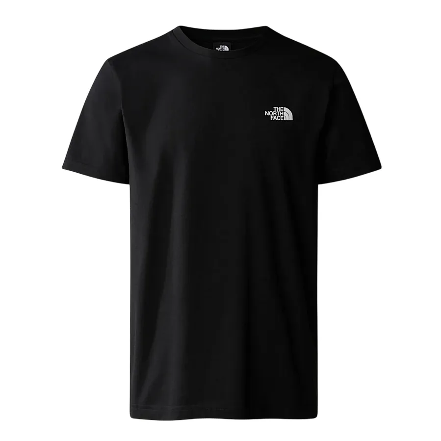 The North Face maglietta manica corta da uomo Simple Dome NF0A87NGJK3 nero